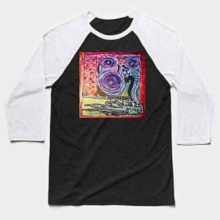 Abstract Art Machines Baseball T-Shirt